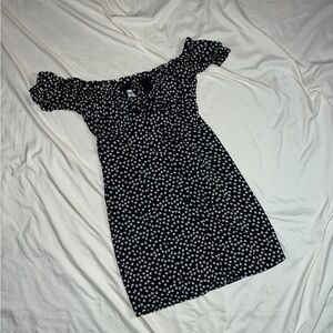 Princess Polly Women's Black and White Dress